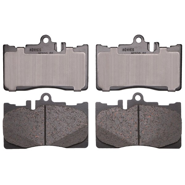 Advics 06-01 Lexus Ls430:Front Disc Brake Pad, Ad0870 AD0870 - main